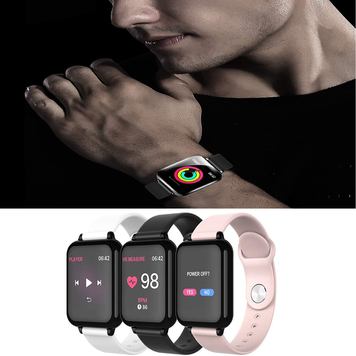 Smart Fit Total Wellness & Sports Activity Watch