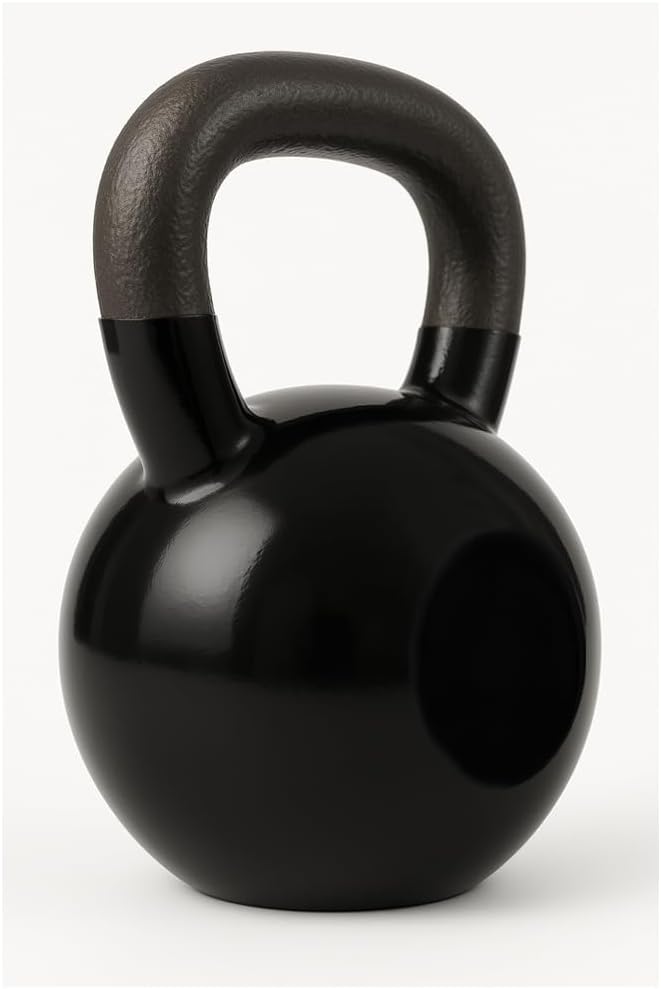 Vinyl Coated Cast Iron Kettlebell – 15lb to 70lb