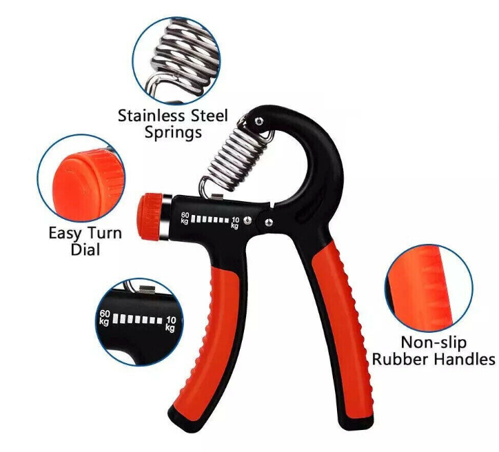 Hand Grip Strength Trainer – Adjustable Resistance