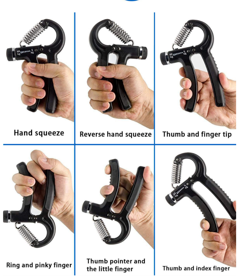 Hand Grip Strength Trainer – Adjustable Resistance