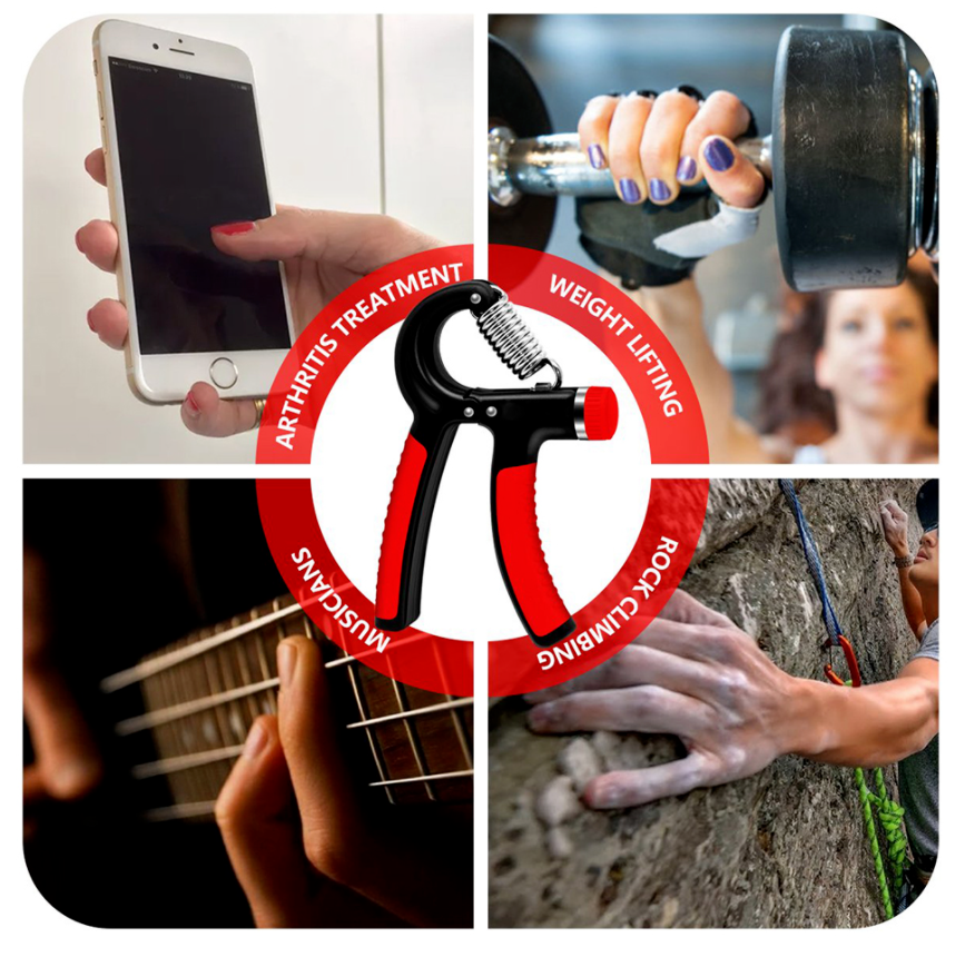 Hand Grip Strength Trainer – Adjustable Resistance