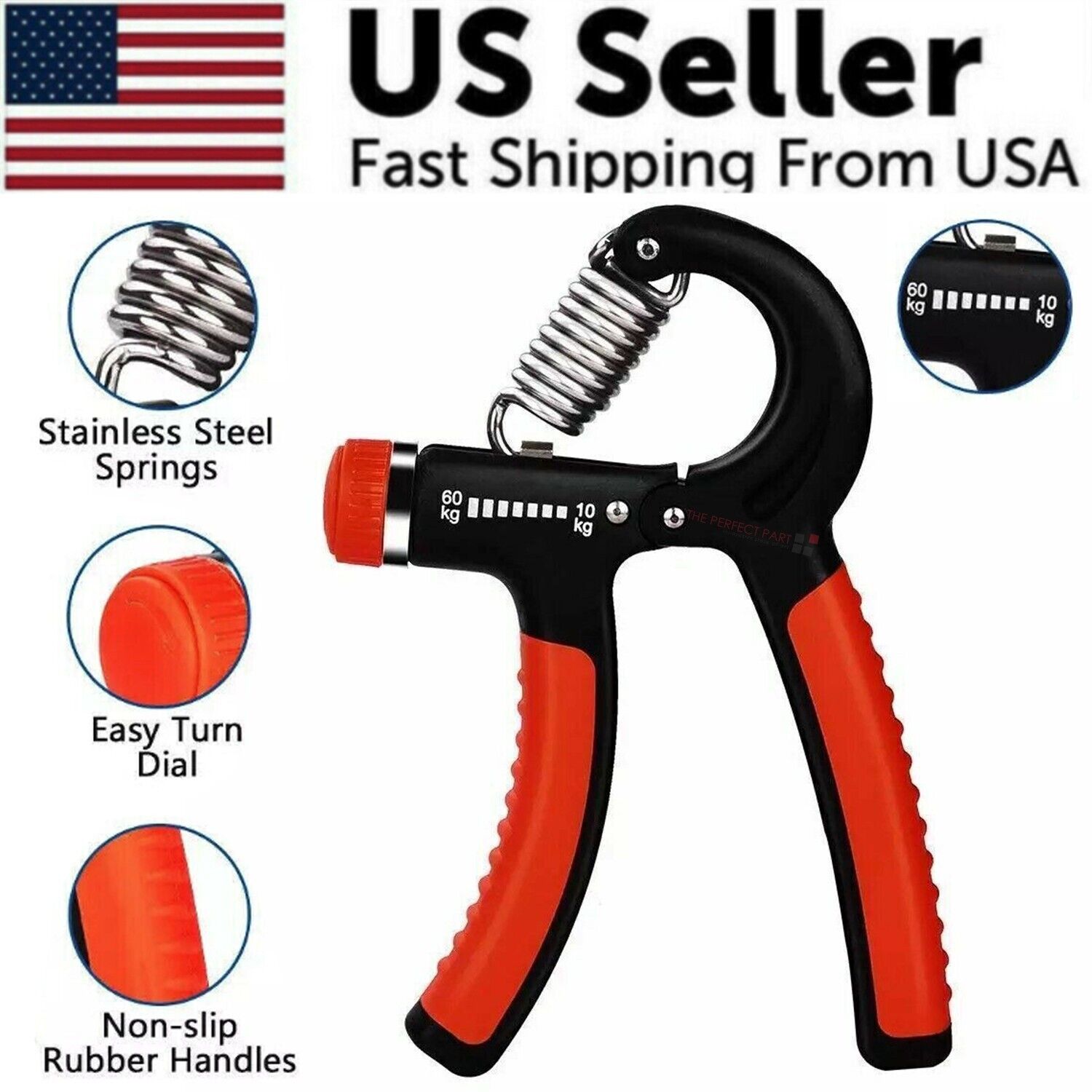Hand Grip Strength Trainer – Adjustable Resistance