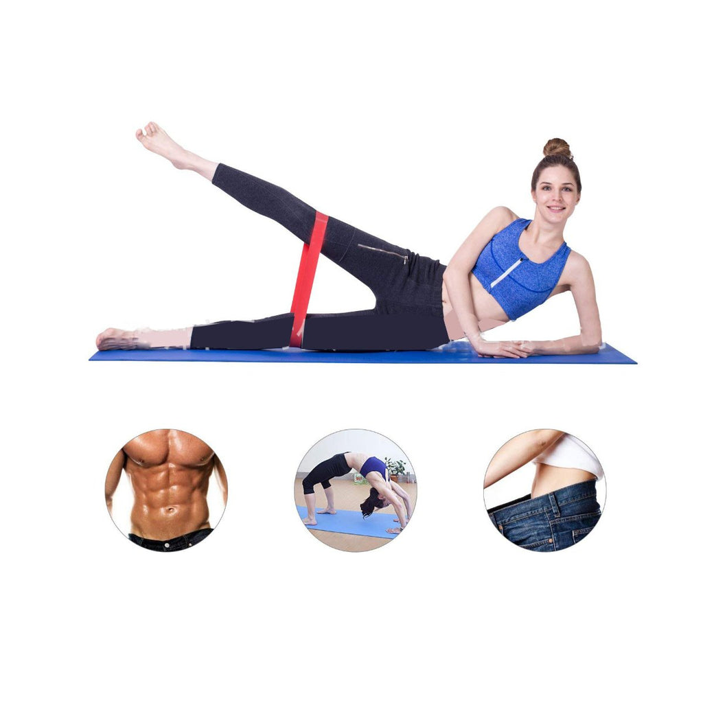 Flex & Stretch Latex Resistance Band Set – 5 Levels
