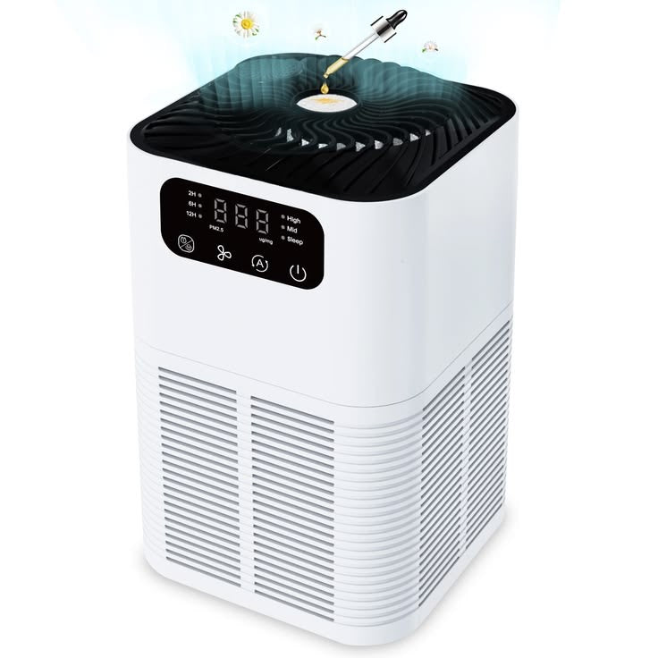 Negative Ion Air Purifier with HEPA Filter