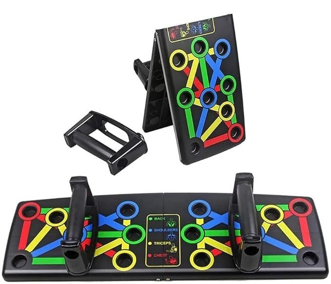 Foldable Push-up Board Set with Handles