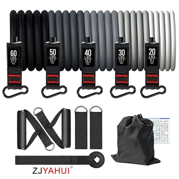 250lbs Resistance Bands Set with Accessories