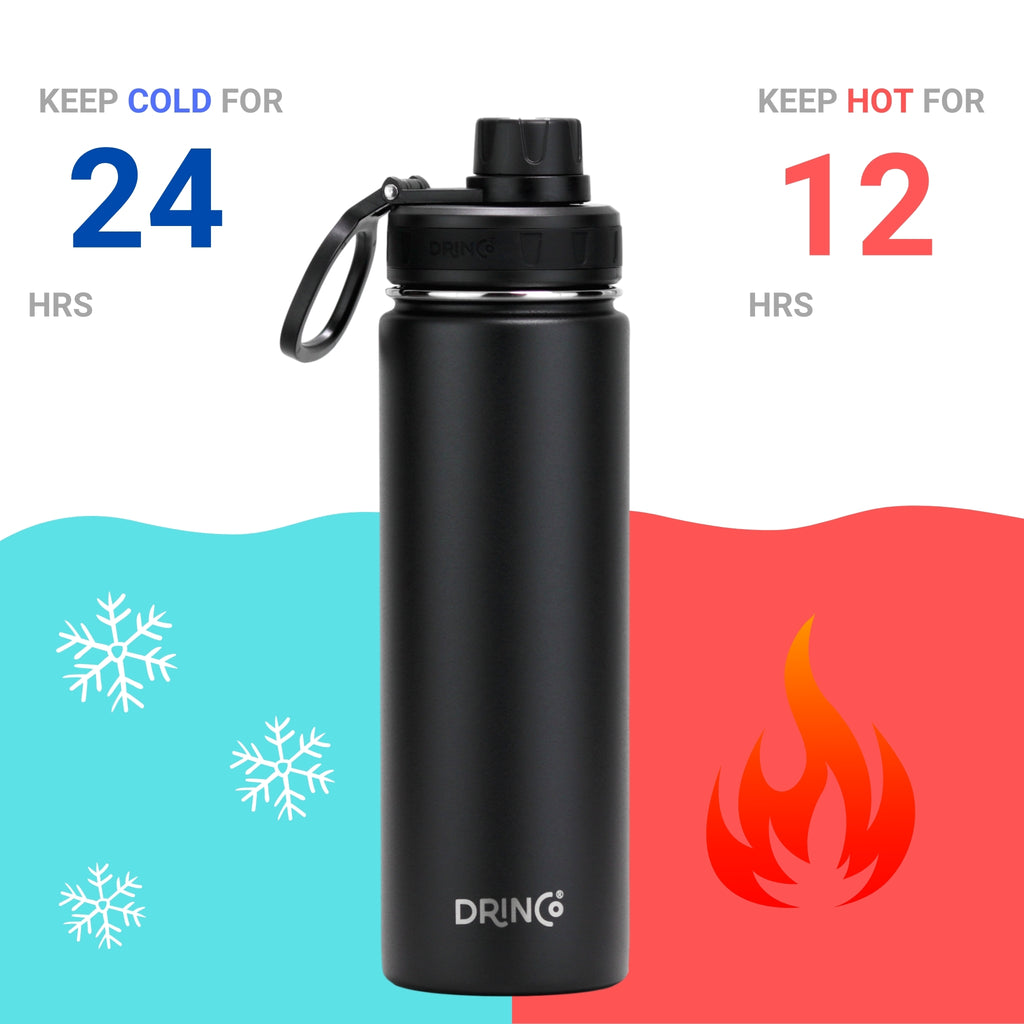 DRINCO® Insulated Stainless Steel Sport Water Bottle