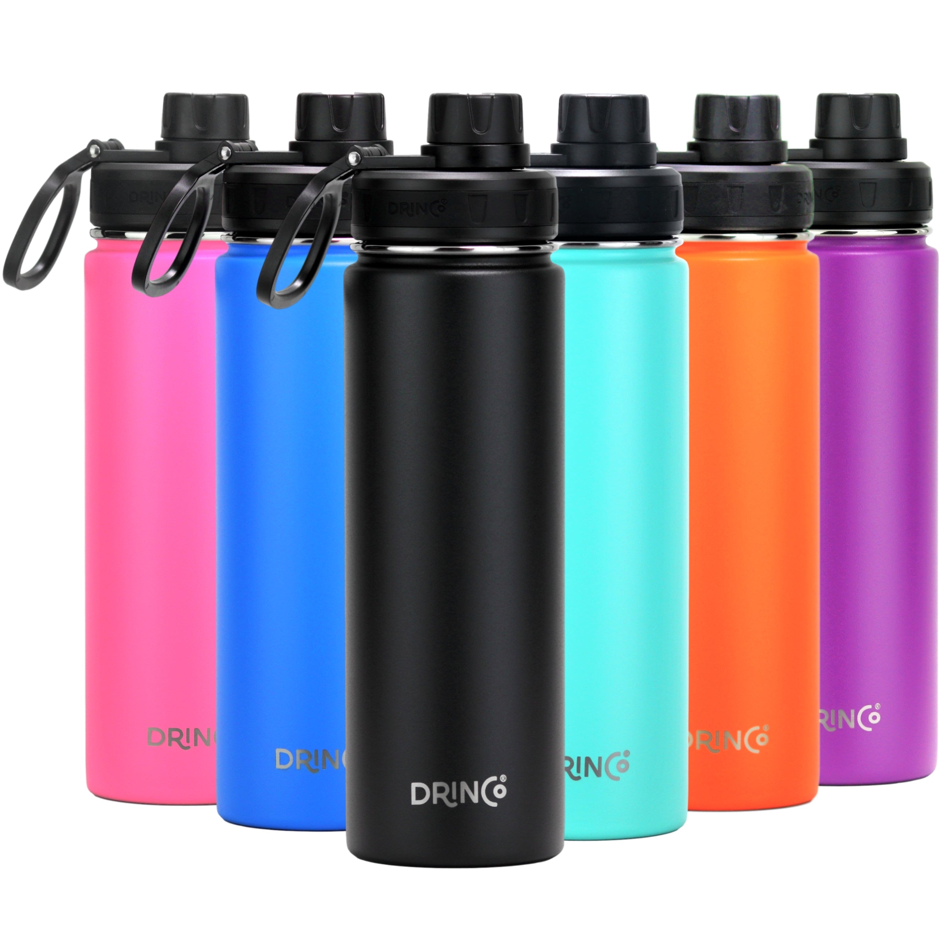 DRINCO® Insulated Stainless Steel Sport Water Bottle